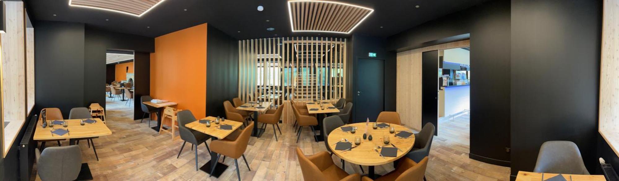 לה מן-דור Hotel Du Puy Ferrand , Restaurant La Table De L'Ours מראה חיצוני תמונה